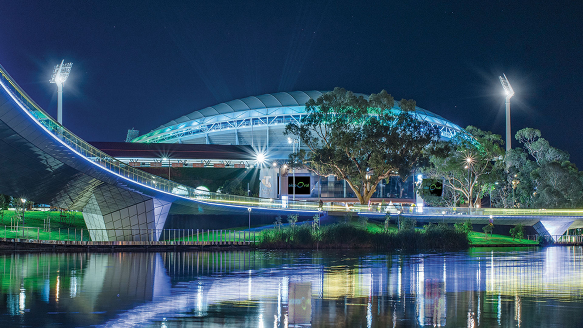 Adelaide Oval on the River Torrens